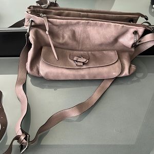 Leather Slouchy Shoulder Bag